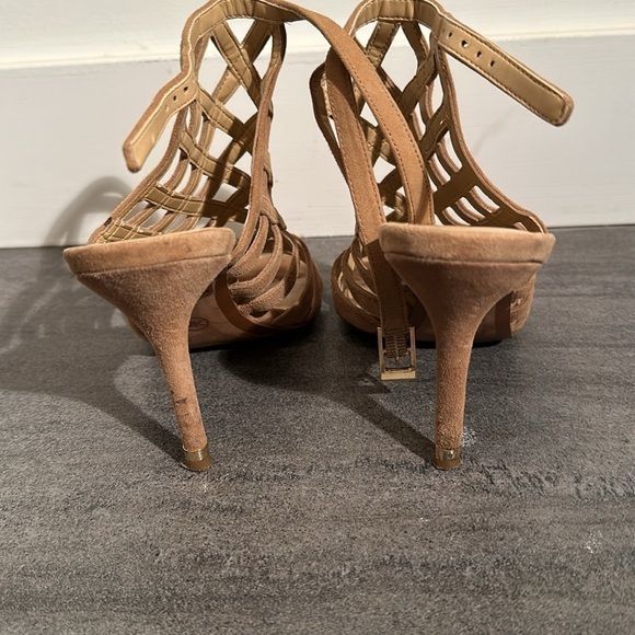 Strappy Michael kors heels size 7 beige - Picture 4 of 6